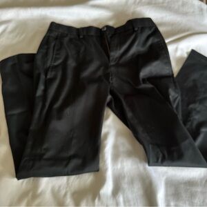Black Slim Fit Men’s Dress Pants